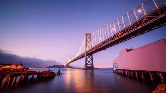 美国旧金山金门大桥绝美风景