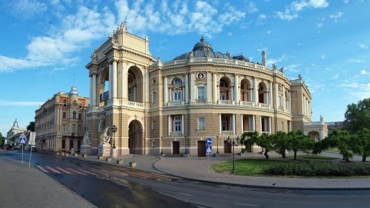 国家学术歌剧和芭蕾舞剧院，敖德萨。
