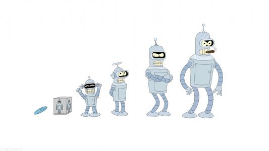 Futurama的Bender正在成长