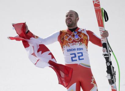 加拿大滑雪运动员扬·胡德克在奥运会上在索契