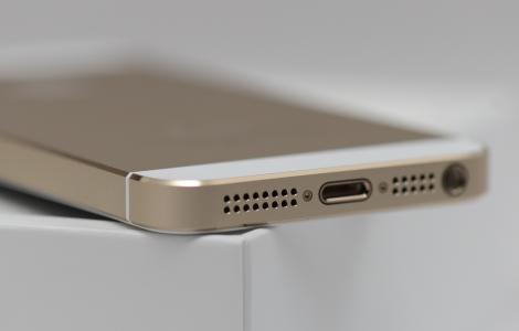 新的Iphone 5S连接器和扬声器