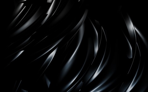 3d黑色抽象另类图案背景