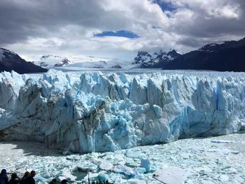 壮观的冰川