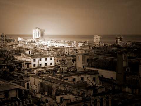古巴首都哈瓦那建筑风光图片