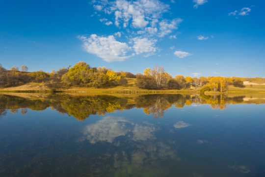 内蒙古乌兰布统公主湖图片