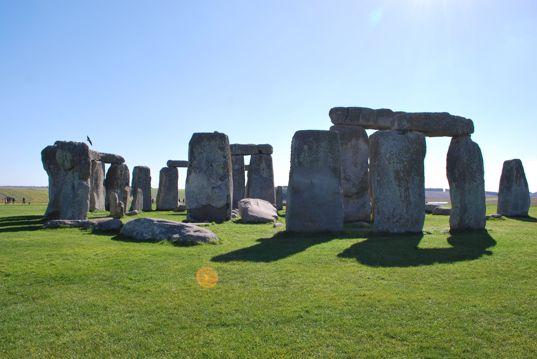 英国巨石阵筑自然景致图片