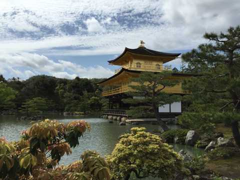 日本京都寺庙建筑景致图片