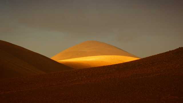 安第斯山脉沙漠风光图片