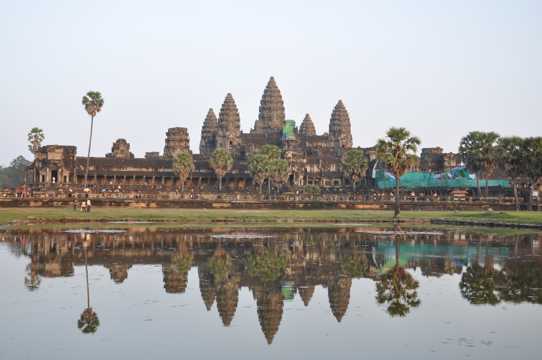 柬埔寨吴哥窟建筑图片