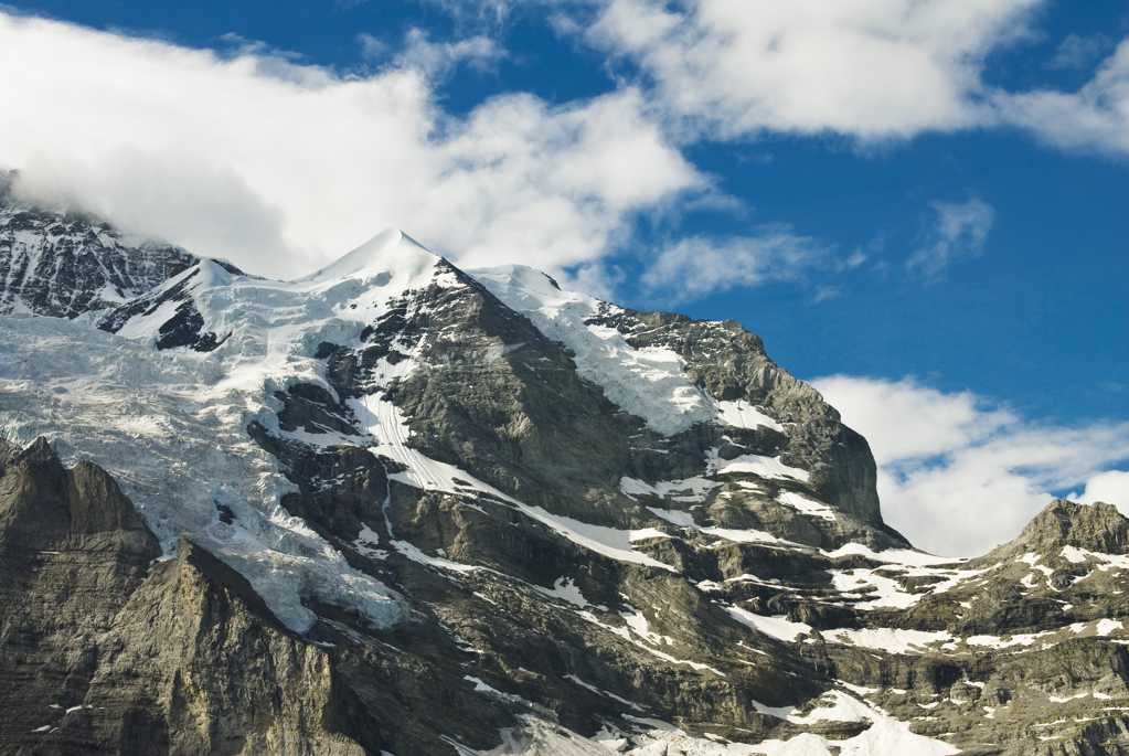 瑞士艾格峰雪山