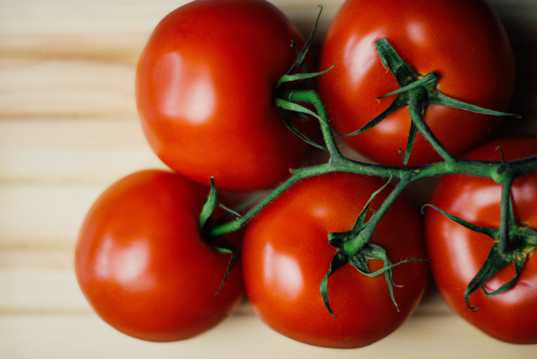 新嫣红色的西红柿图片