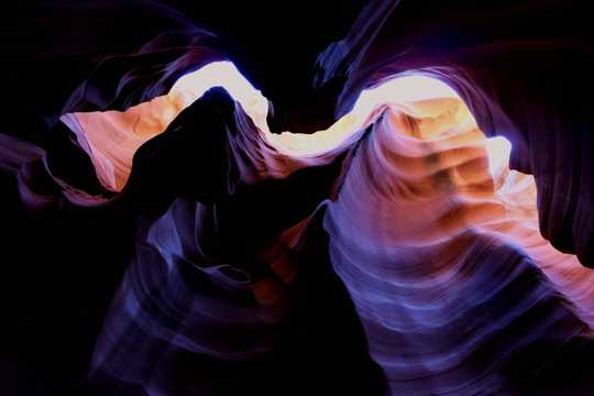 美国亚利桑那州羚羊峡谷景象图片