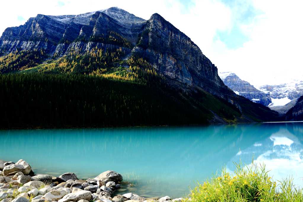 加拿大路易斯湖景致图片