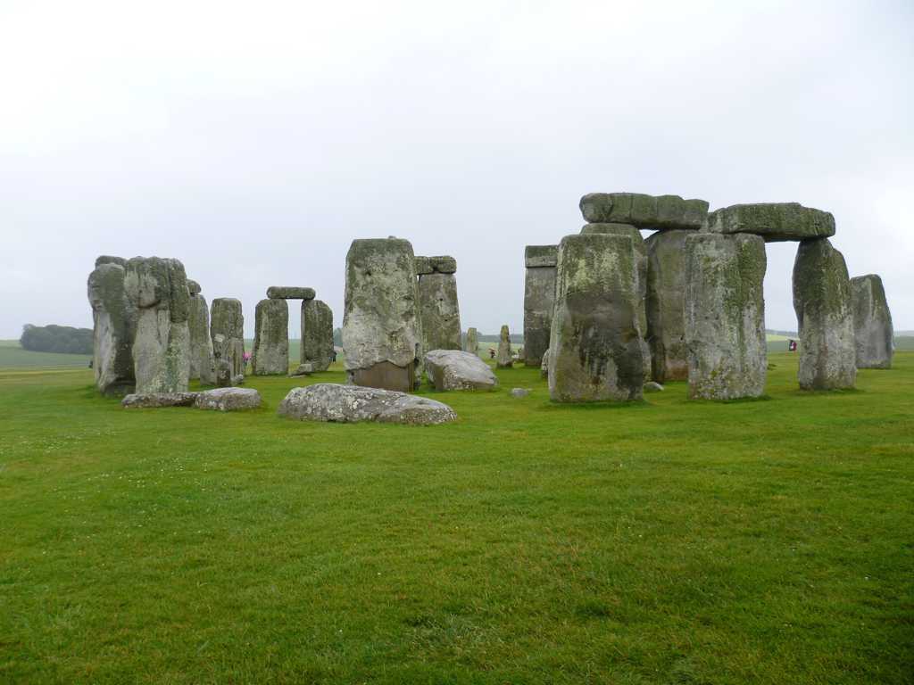 英格兰巨石阵建筑景象图片