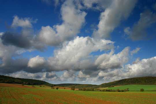 法国勃艮第田园自然风光图片