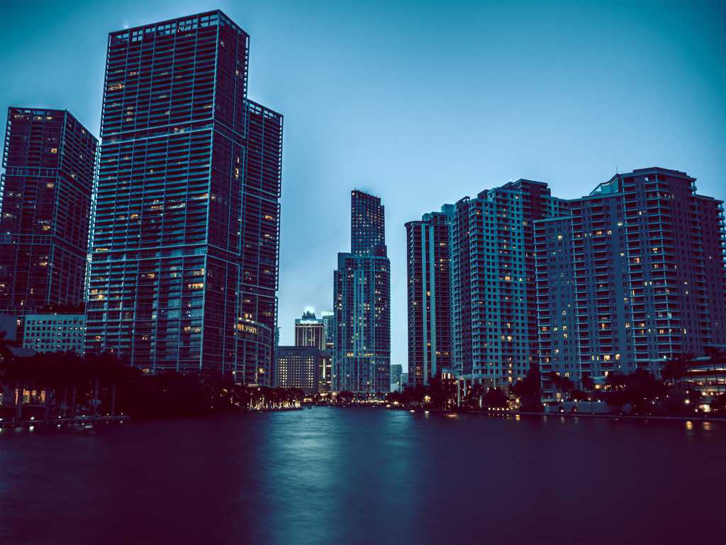 美国迈阿密都市风光图片