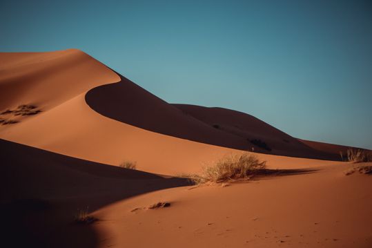 荒芜寂寞的大漠光景图片