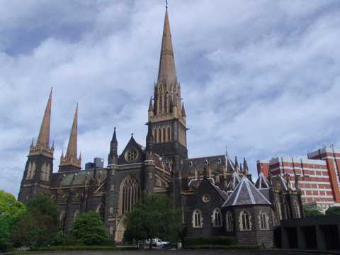 墨尔本圣派翠克大教堂图片