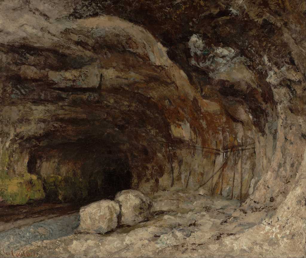 天然形成的洞穴景致图片