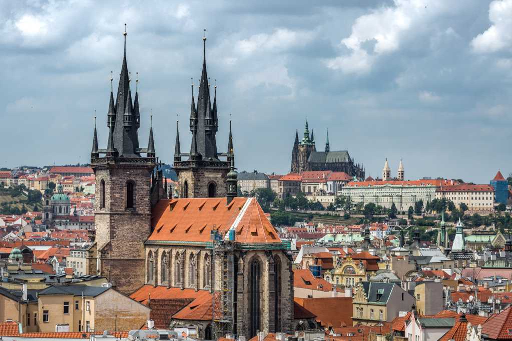 捷克首都布拉格景象图片