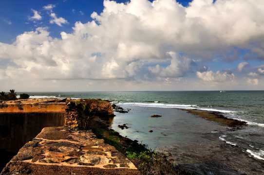 斯里兰卡加勒大海景象图片