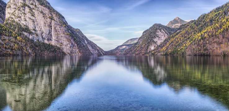 巴伐利亚江河景致图片
