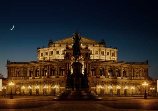 德累斯顿歌剧院建筑图片