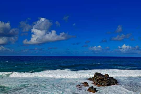 印度洋海岸景致图片