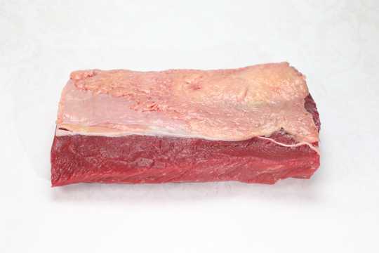 嫣红的牛里脊肉图片