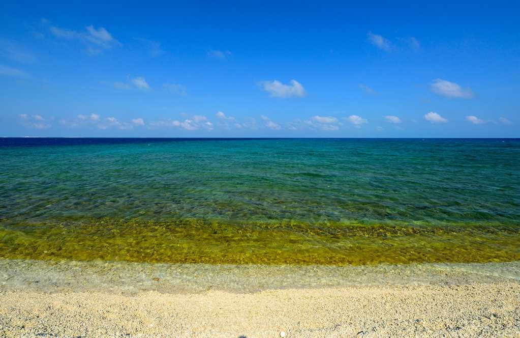 海南西沙鸭公岛自然风光图片
