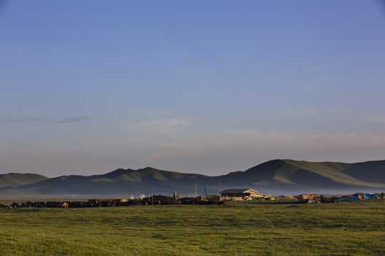 四川诺尔盖原野景色图片