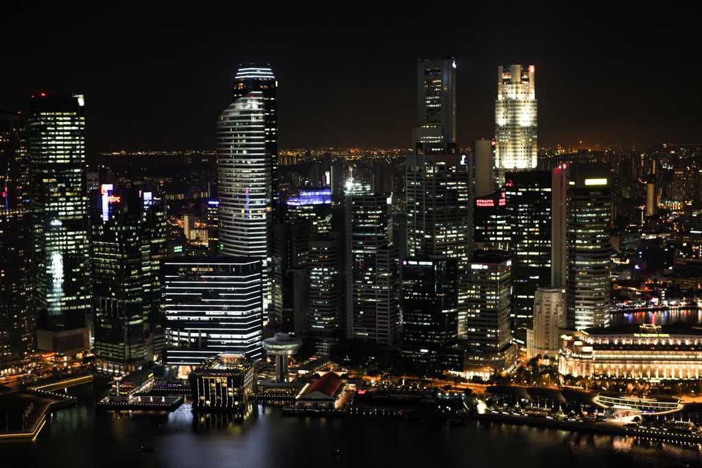 新加坡奢华的建筑景色图片