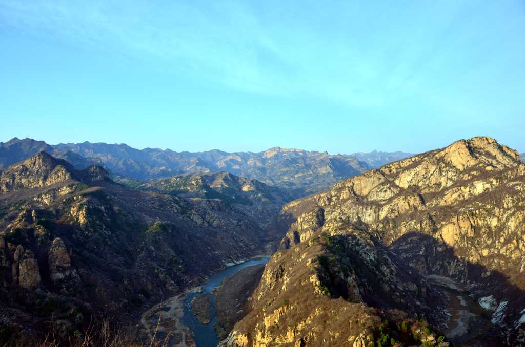 北京延庆白河峡谷