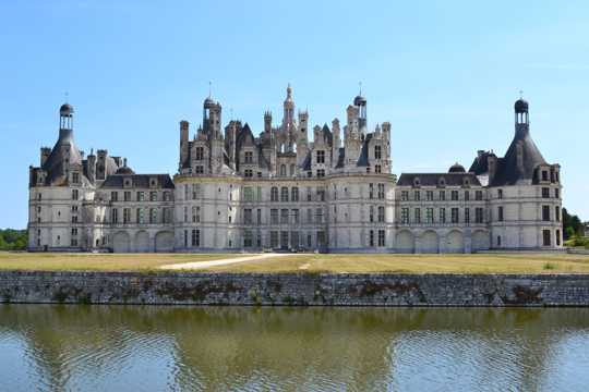 法国尚博尔城堡建筑风光图片