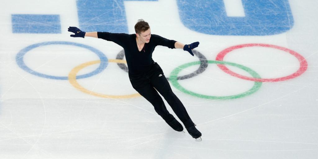 杰里米·雅培美国滑冰铜牌在索契2014年