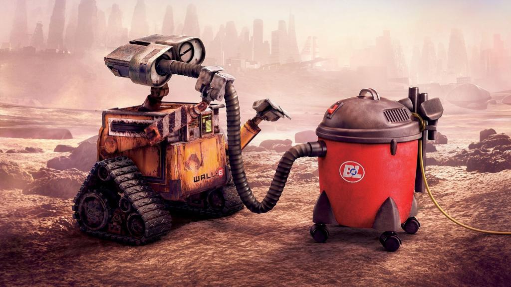 WALL·E和吸尘器