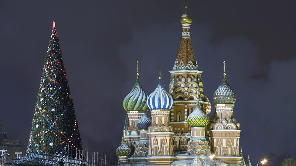 圣诞树2014年在莫斯科