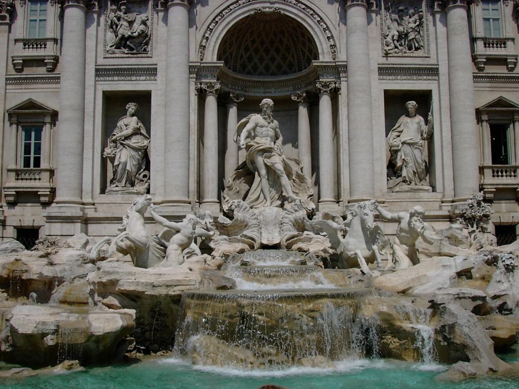 喷泉Fontana di Trevi
