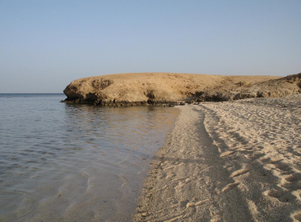 埃及马萨阿拉姆度假村的沙滩
