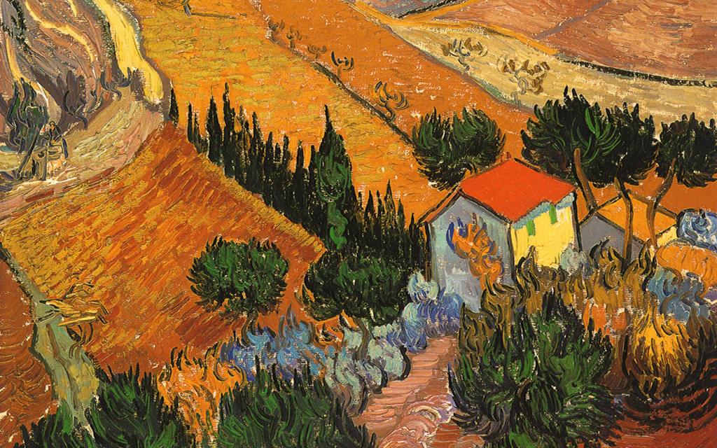 Vincent Van Gogh绘画 - 风景