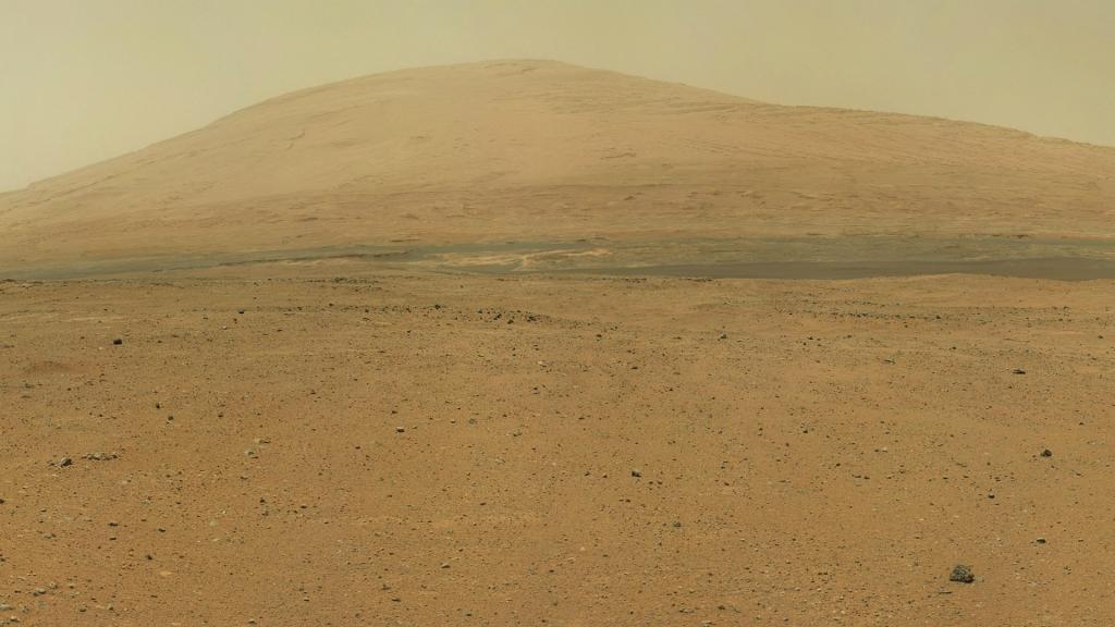 火星上的夏普山