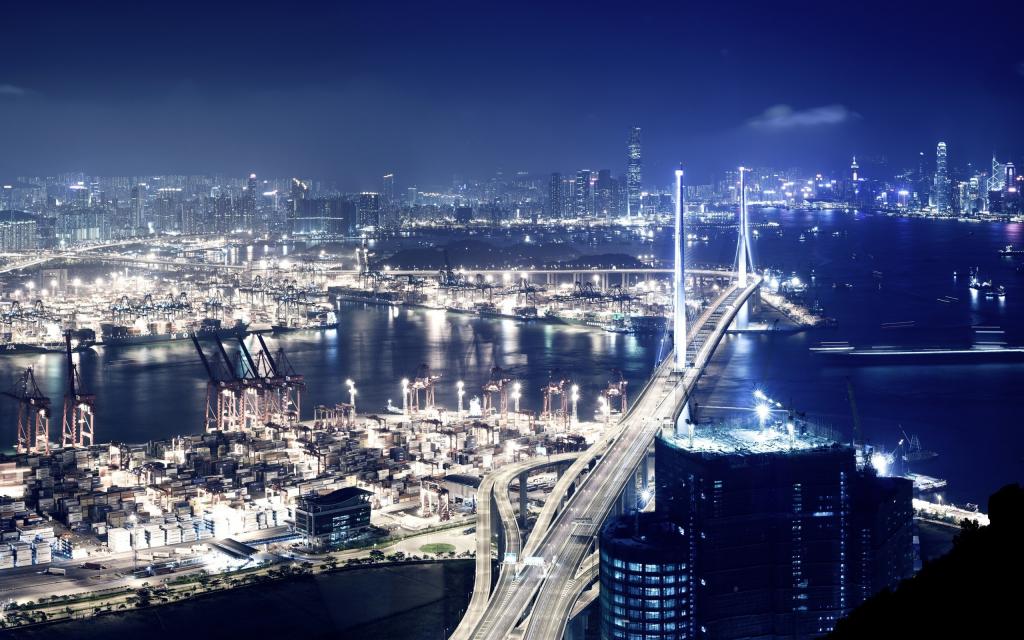 蓝色夜光香港