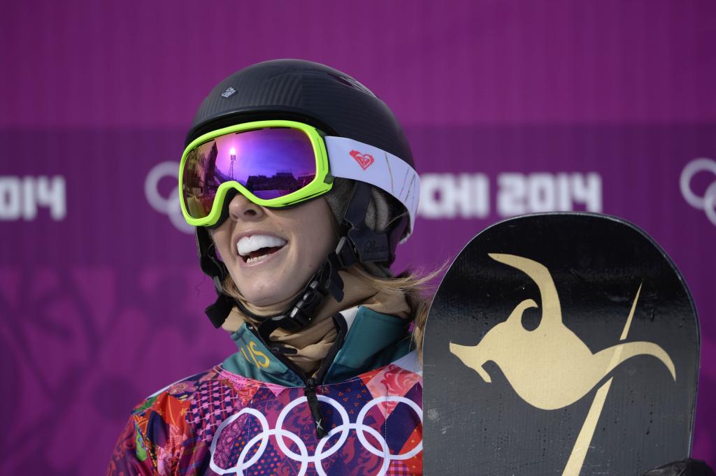 托拉明亮的澳大利亚挡雪板银牌在奥林匹克在索契2014年