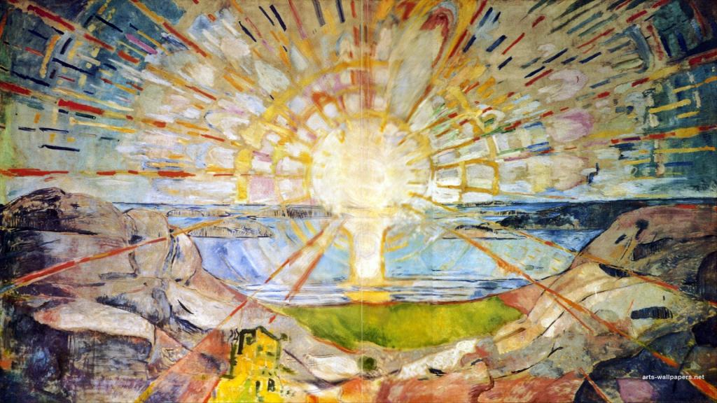 Edvard Munch  -  Sunrise的图片