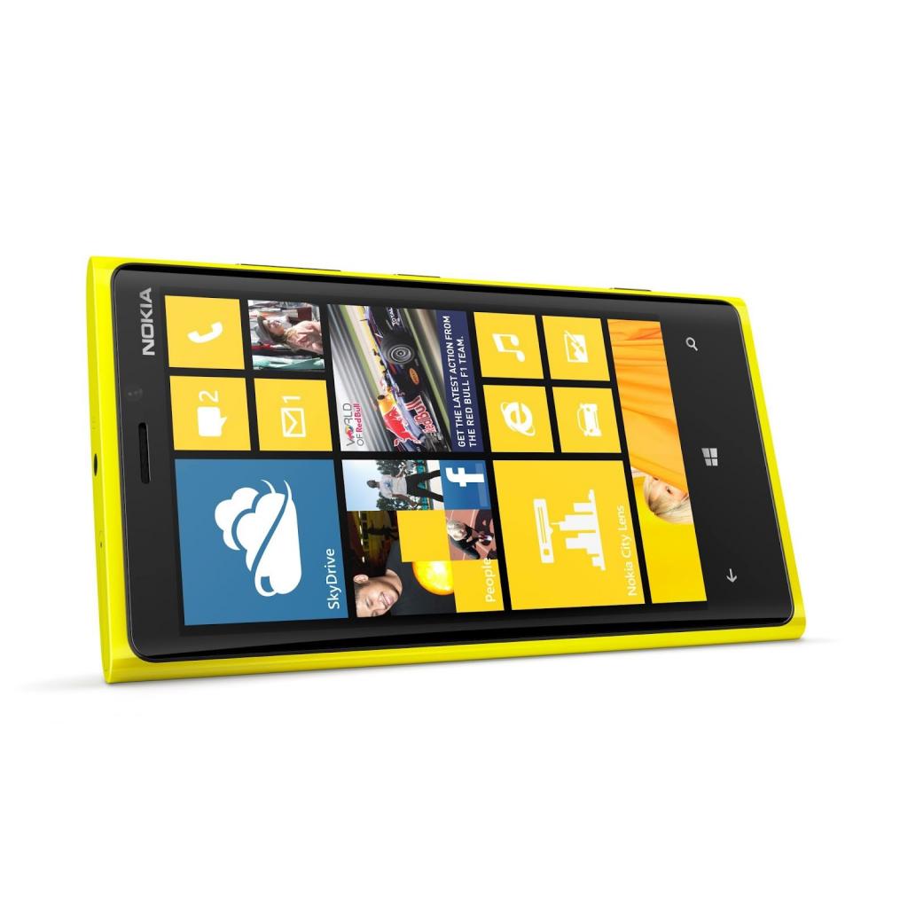 黄色诺基亚Lumia 920