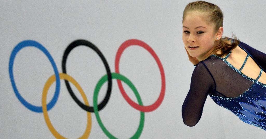 奥林匹克在索契茱莉亚Lipnitskaya金牌