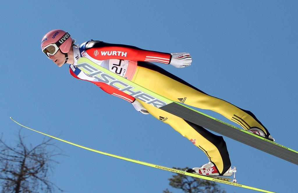 奥运会期间，在雪佛兰滑雪跳台滑雪纪律的所有者的金牌
