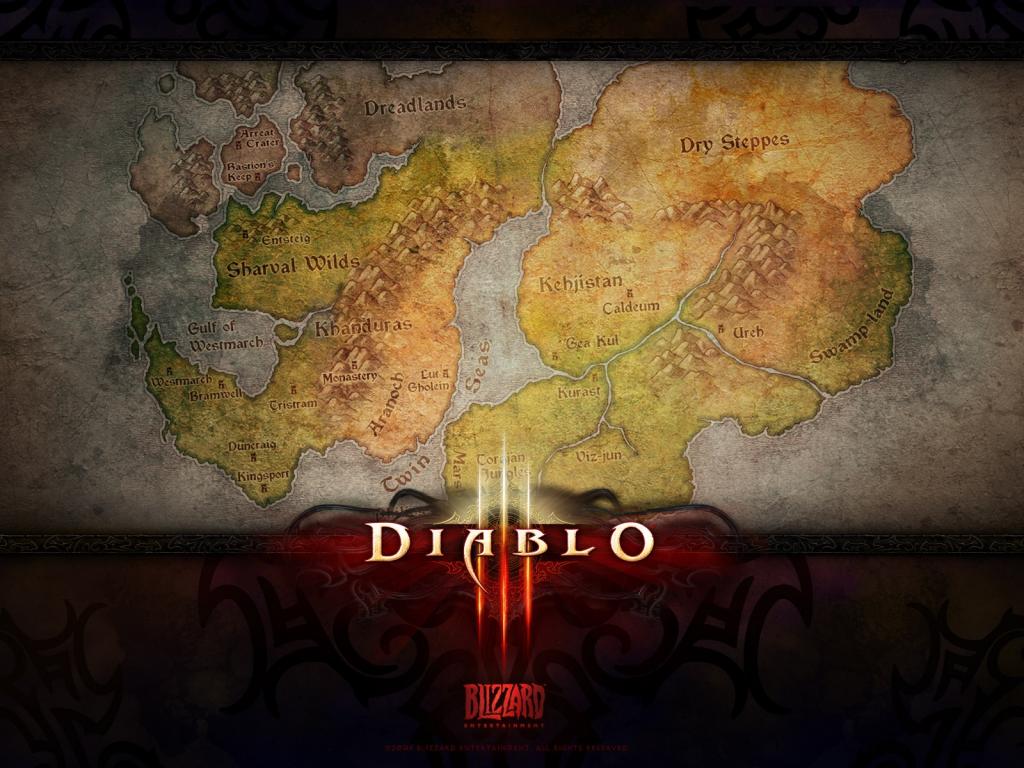 暗黑破坏神III：世界地图