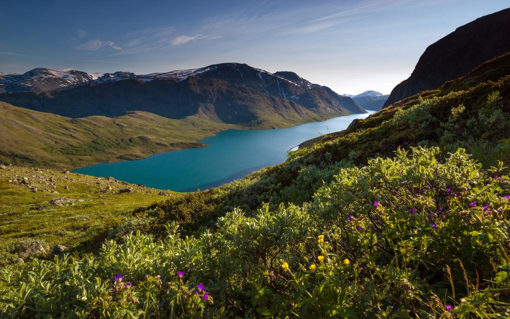 挪威的Bessegen山脉
