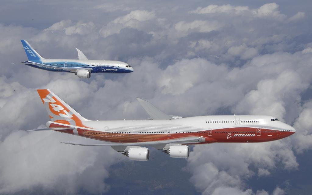 波音747和波音787